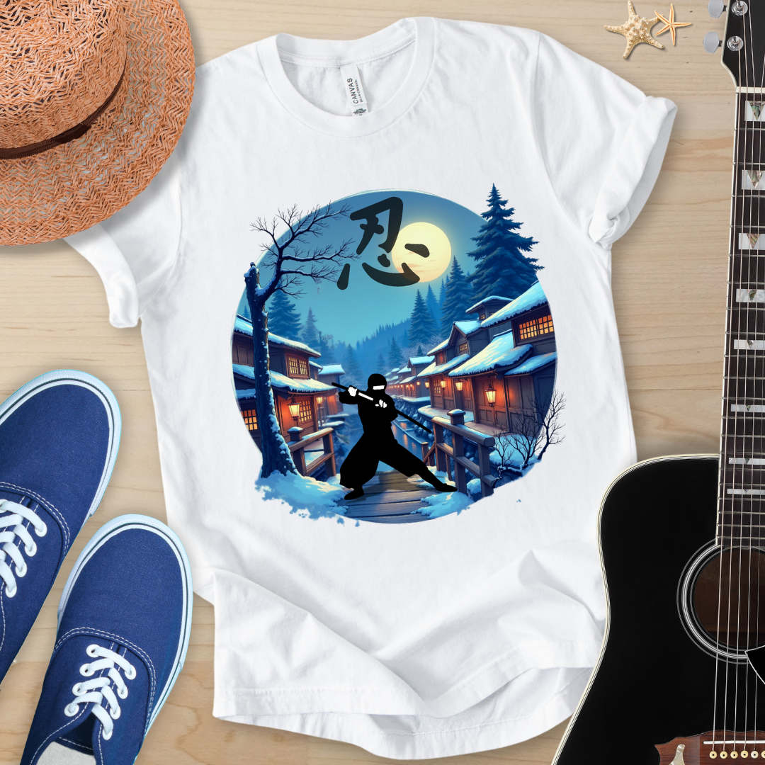 Moonlit Samurai Unisex Tee
