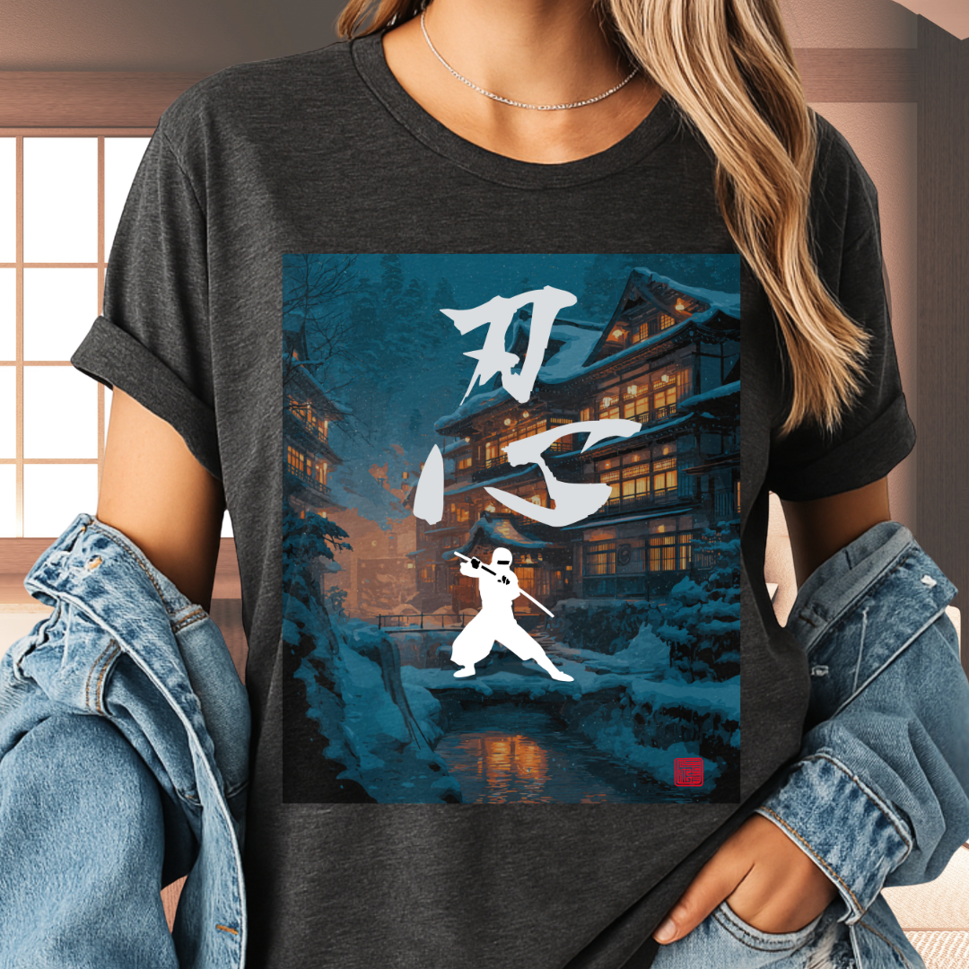 Ninja Warrior Tee ,Japanese Style