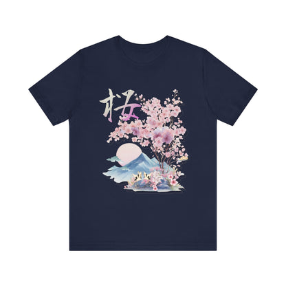 Japanese Sakura Art T-shirt
