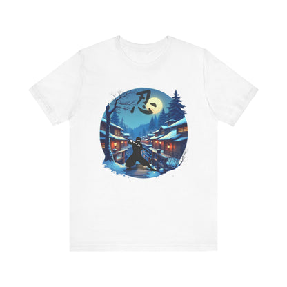 Moonlit Samurai Unisex Tee
