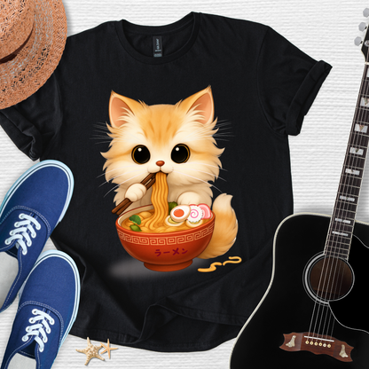 Cozy Cat Ramen Unisex Tee