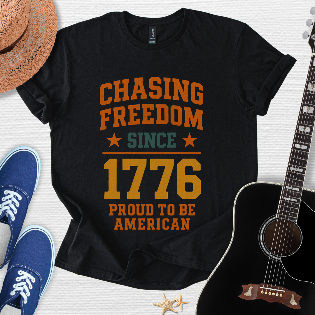 Chasing Freedom 1776 Tee