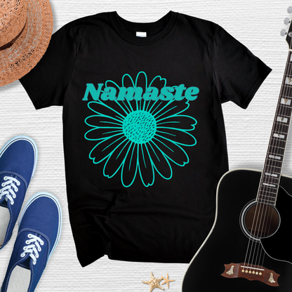 Namaste Floral & Boho Style Tee