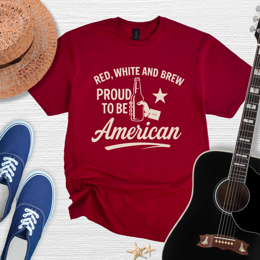 Proud to be American, Red White Brew Tee