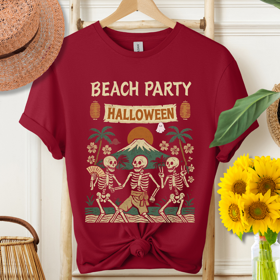Beach Party Halloween Casual Tee