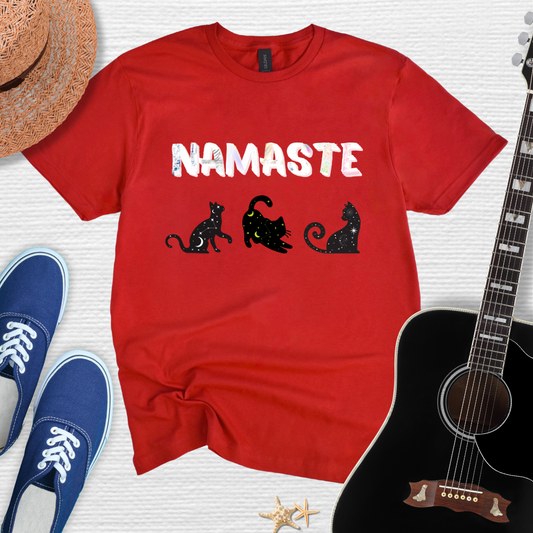 Namaste Cat Tee