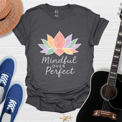 Mindful Lotus ,Inspirational Tee