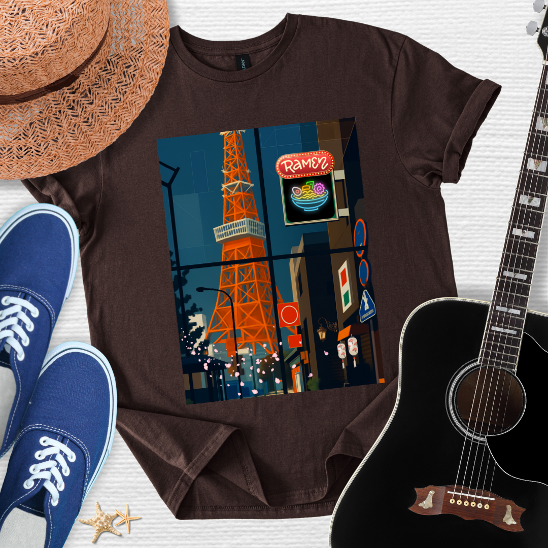 Tokyo Tower Graphic - Urban Vibes Tee