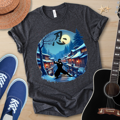 Moonlit Samurai Unisex Tee