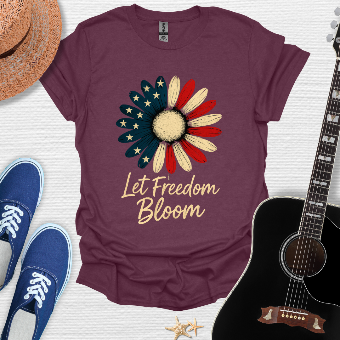 Let Freedom Bloom Tee