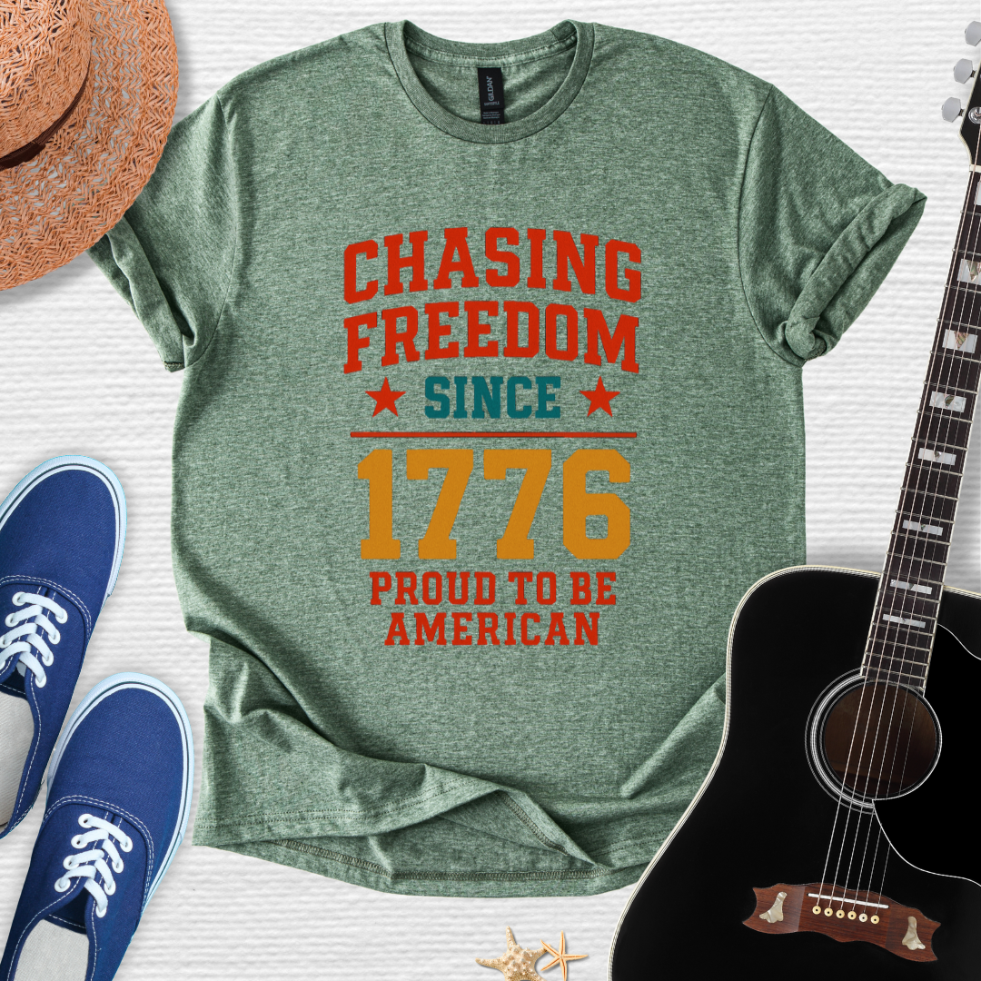 Chasing Freedom 1776 Tee