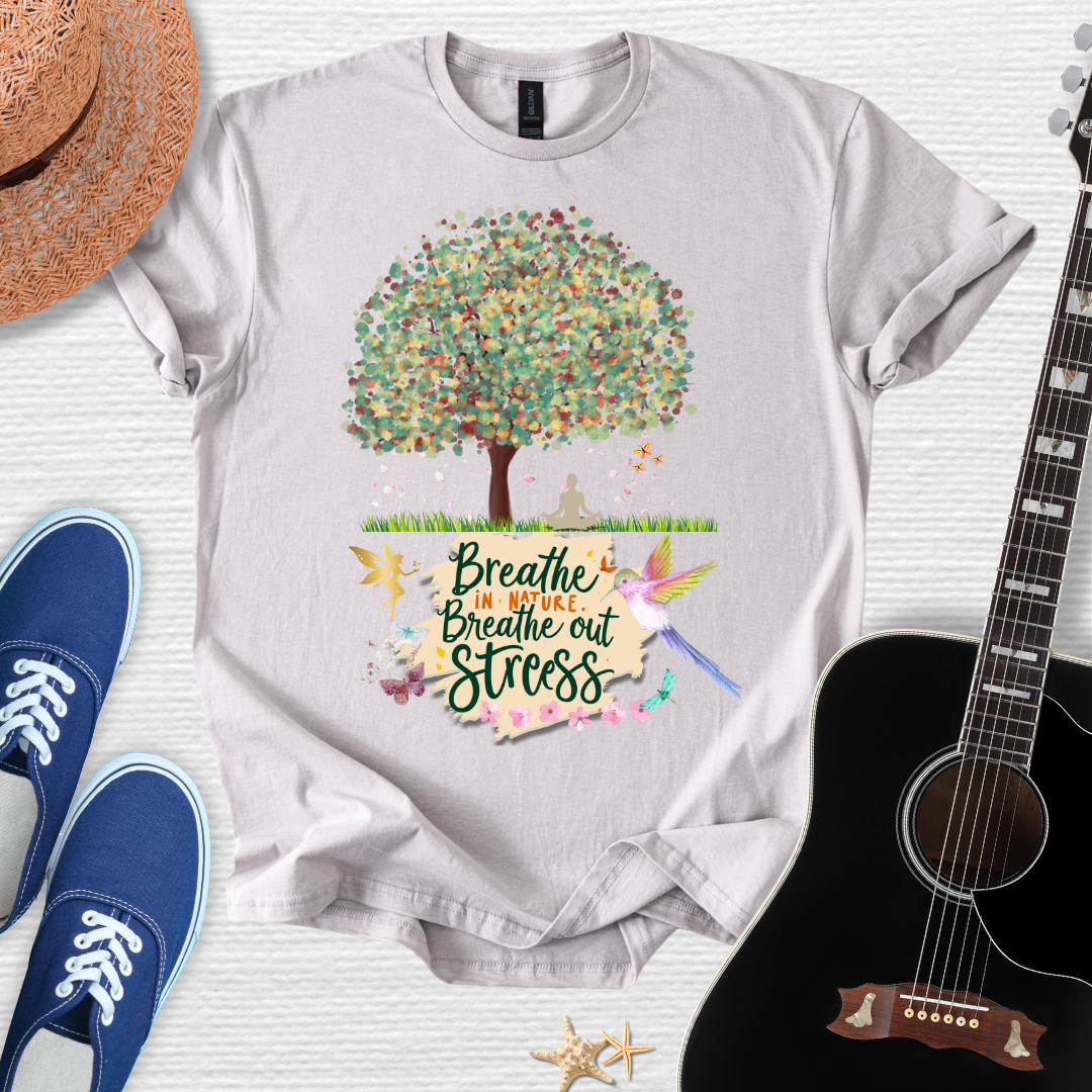 Breathe Out Stress Tee