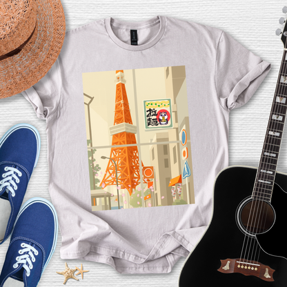 Tokyo Tower Graphic - Urban Vibes Tee