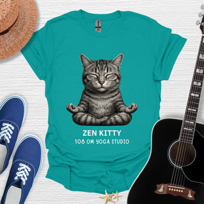 Zen Kitty Meditation Tee