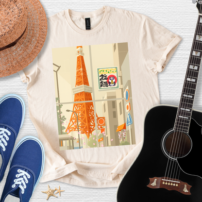 Tokyo Tower Graphic - Urban Vibes Tee