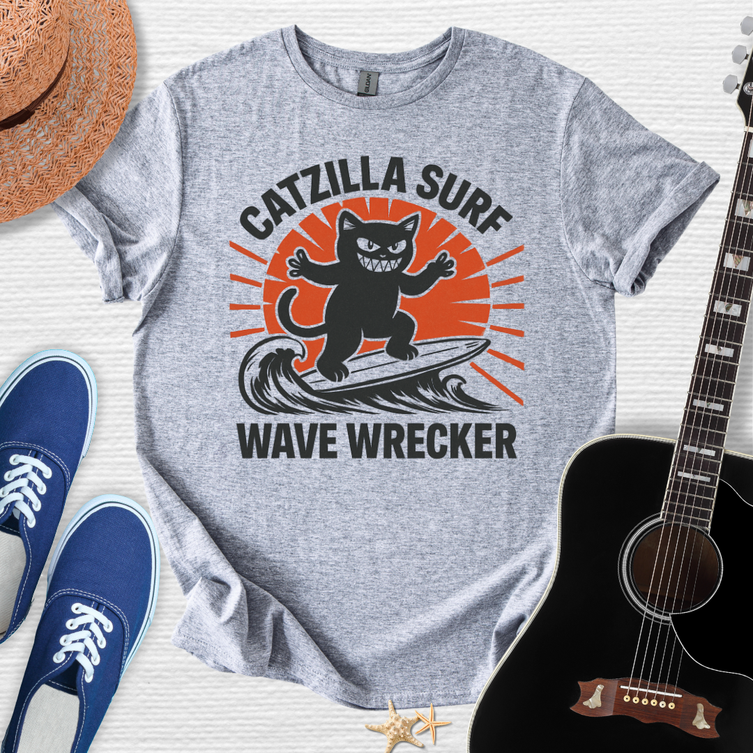 Catzilla Surf Tee