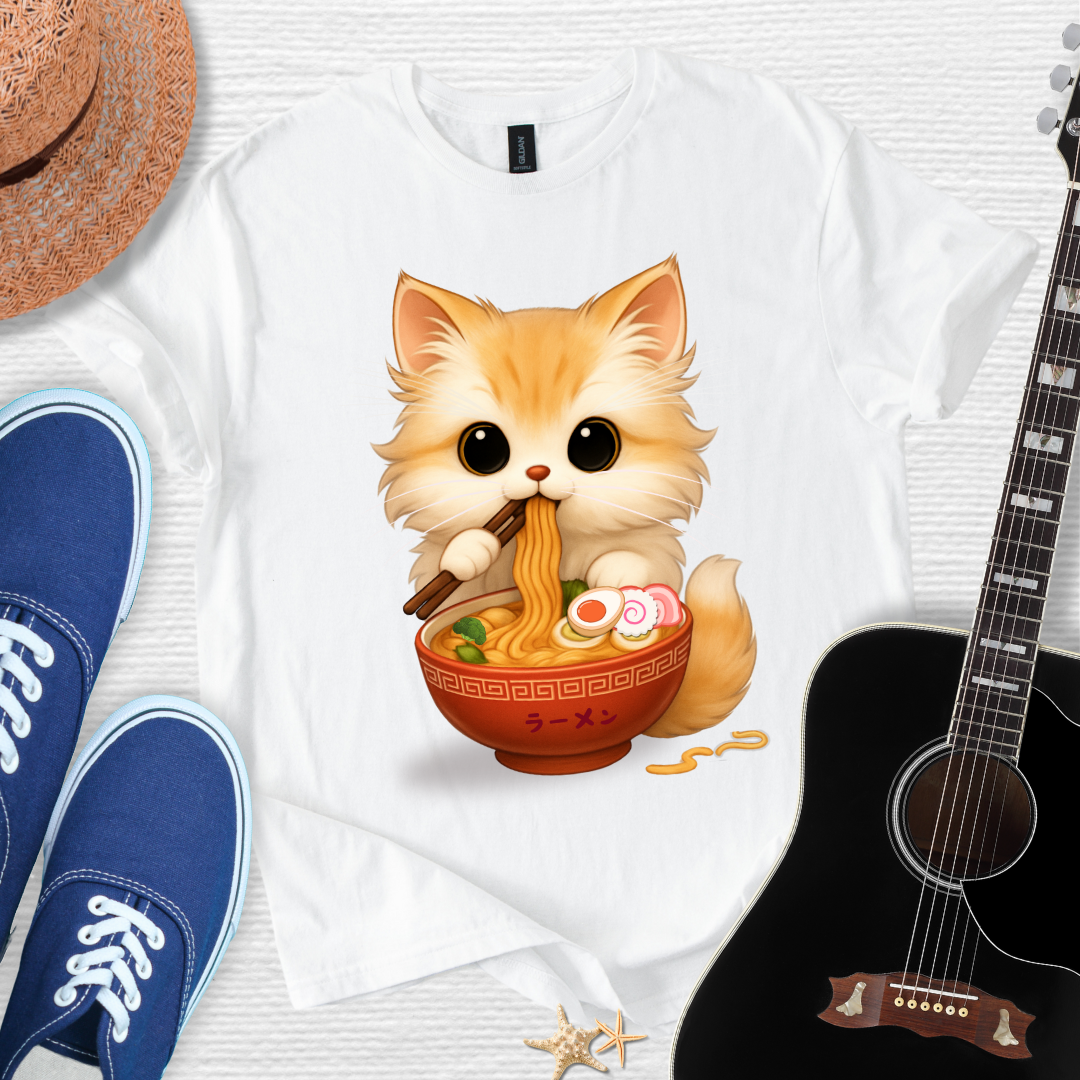 Cozy Cat Ramen Unisex Tee