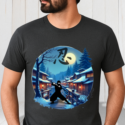 Moonlit Samurai Unisex Tee