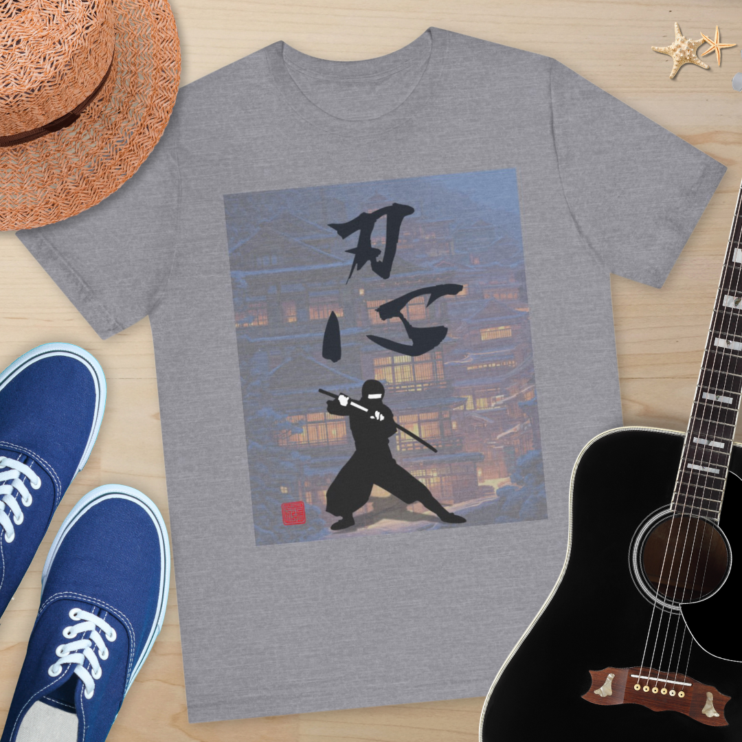 Ninja Warrior Tee ,Japanese Style