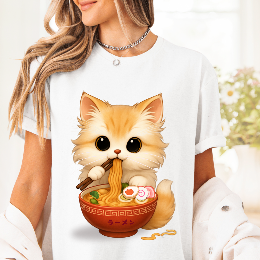 Cozy Cat Ramen Unisex Tee