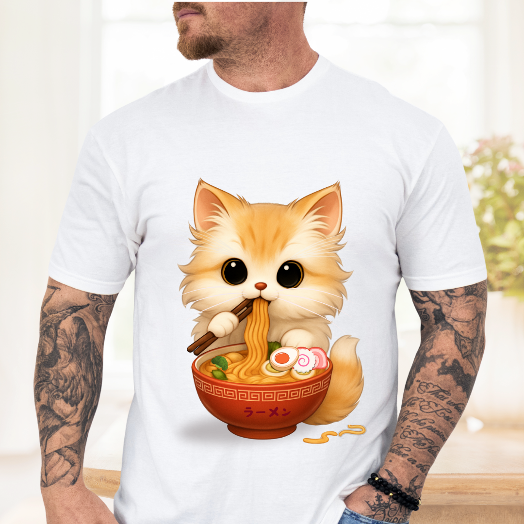Cozy Cat Ramen Unisex Tee