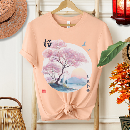 Japanese Sakura Art T-shirt