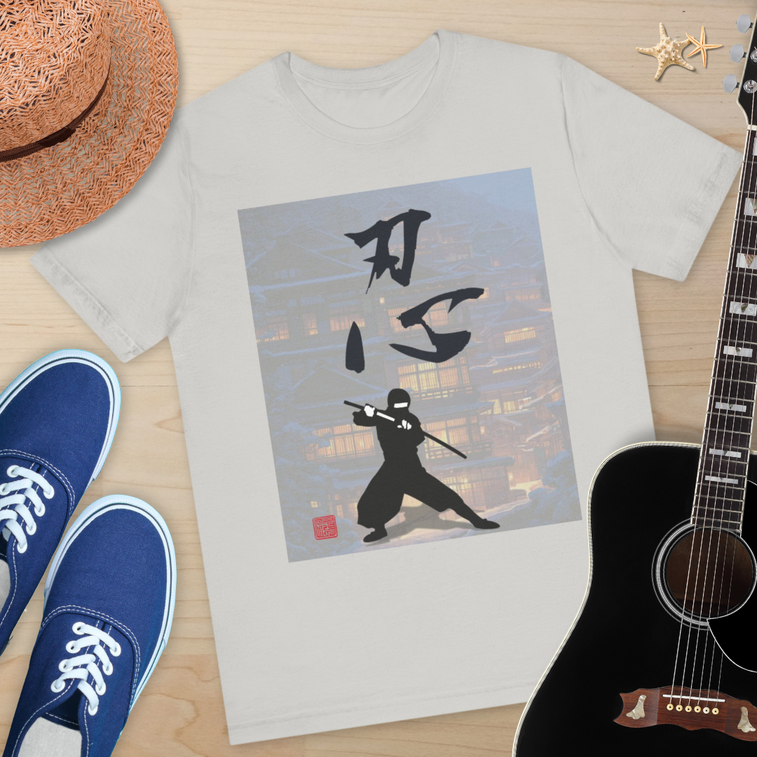Ninja Warrior Tee ,Japanese Style