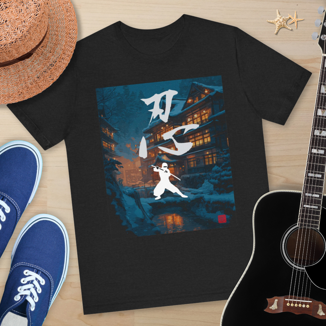 Ninja Warrior Tee ,Japanese Style