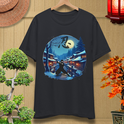 Moonlit Samurai Unisex Tee