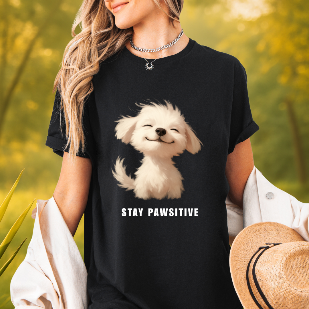 Stay Pawsitive Tee